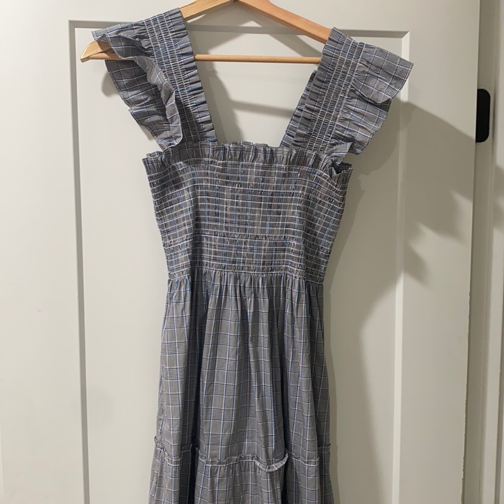Hill House Xsmall Ellie Nap Dress tai check
